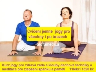 Jóga -Kurz zdravá záda a klouby 
